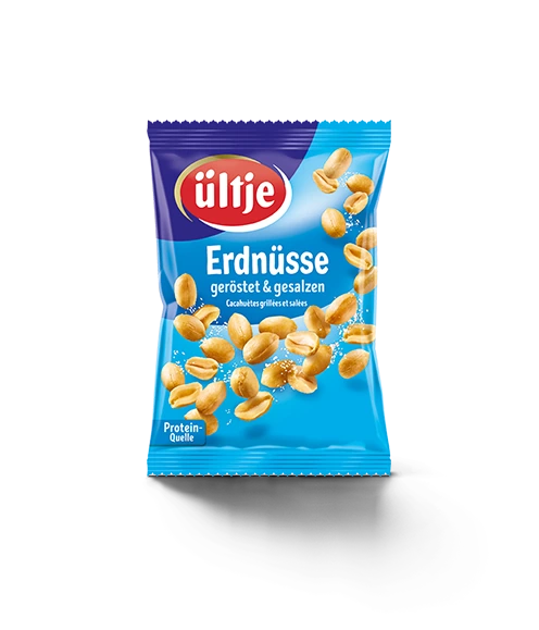 ültje Erdnüsse, geröstet und gesalzen